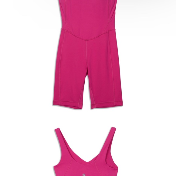 Lululemon Like New Align body suit in sonic pink - Picture 2 of 2